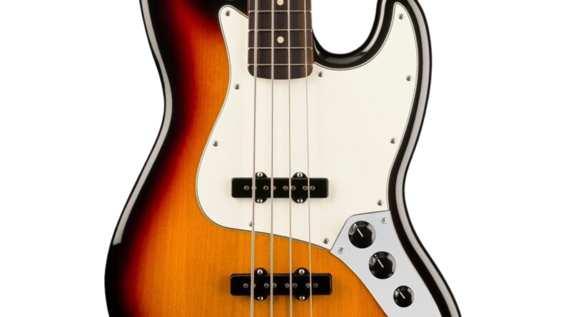 Fender Player II Jazz 4-String Bass Guitar, Rosewood FB, 3-Color Sunburst