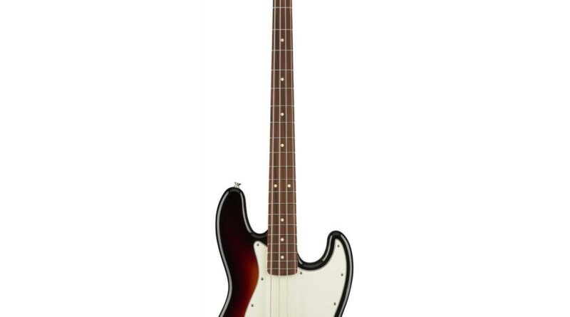 Fender Player Jazz Electric Bass Guitar, Pau Ferro, 3-Color Sunburst #0149903500