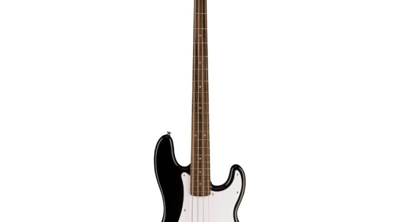 Fender Squier Sonic Precision Bass 4-String Right-Handed Black Bass Guitar