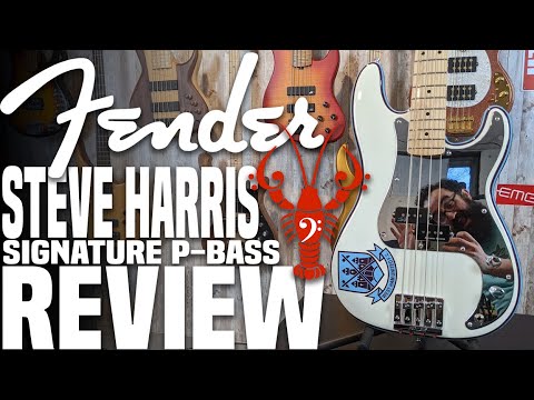 Fender Steve Harris Signature P-Bass - Metal Masterpiece or Boat Anchor? - LowEndLobster Review