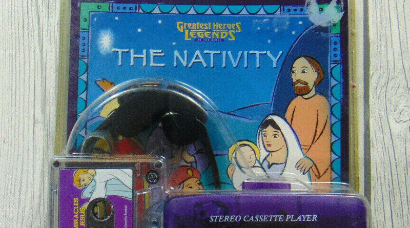 Greatest Heroes and Legends of the Bible: The Nativity Cassette Player/2 Books