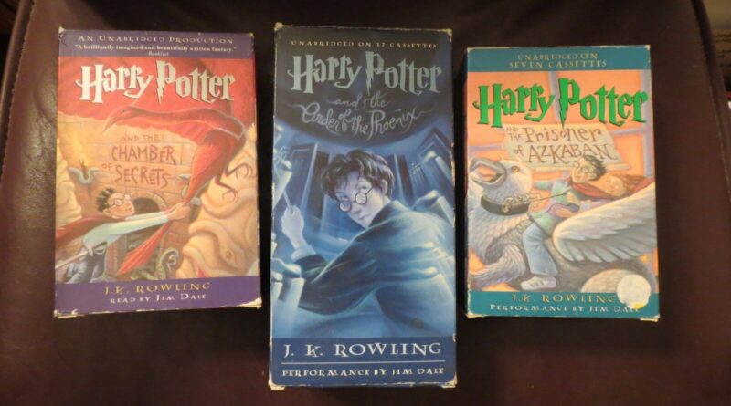 HARRY POTTER BOOKS ON AUDIO CASSETTE ~ YOU CHOOSE ~ 1+ SHIPPING DISCOUNT