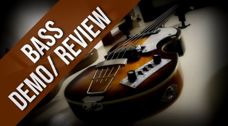 Hofner Inspired Clifton Violin Bass Demo/Review by Jikyonly