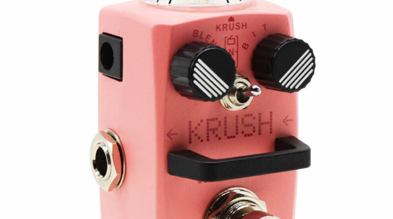 Hotone Skyline Krush Digital Reducer Sample Guitar Bass Synthesizer Effect Pedal