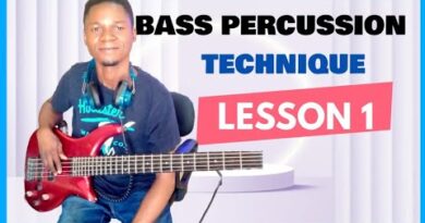 How to play that Bass Percussion Techniques in 2024 (LESSON BREAKDOWN)