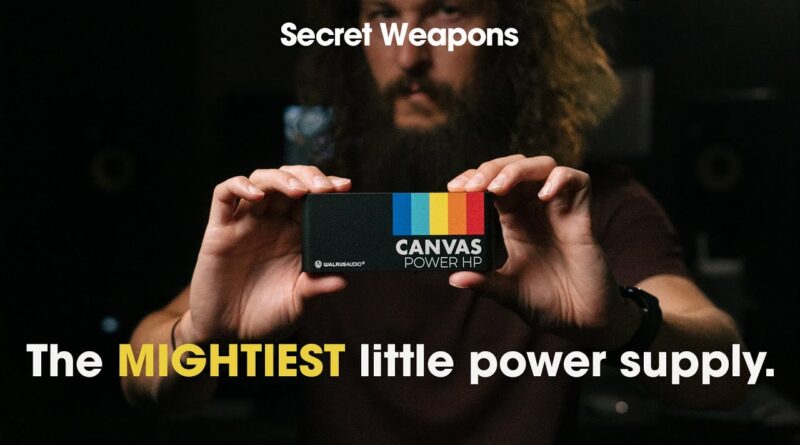 It can power your QuadCortex, your pedals and MUCH more! - Walrus Canvas Power HP | Secret Weapons