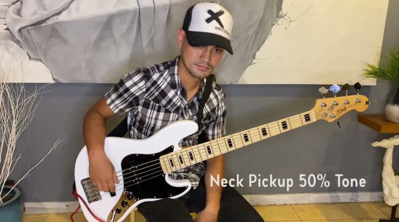 JCraft JB-1 5-String Bass Review by Session Bassist Aram Puzon