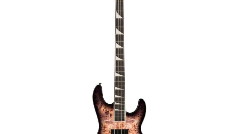 Jackson JS Series Concert Bass CB JS3P Bass Guitar Transparent Black Burst