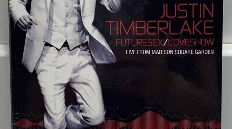 Justin Timberlake: Futuresex/Loveshow DVD 2-disc set live concert Sexyback NEW!