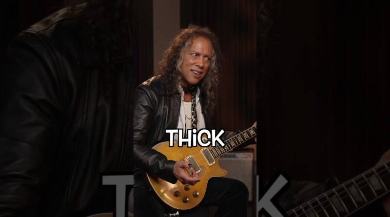 Kirk Hammett On His 1959 Les Paul “Greeny” #guitar #kirkhammett #metallica #shorts