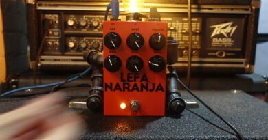 LEFA NARANJA DESTROY BASS PREAMP