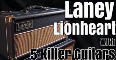 Laney Lionheart L20H | 5 Iconic Guitars, One Amp and just a cable…