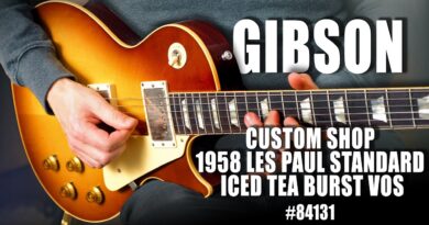 Let The Tones Do The Talking... Gibson Custom Shop 1958 Les Paul Standard Reissue Iced Tea Burst VOS