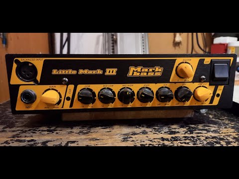 Little Mark III bass amp repair