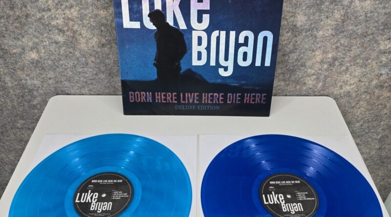 Luke Bryan - Born Here Live Here Die Here - NM - Vinyl 2 LP - Blue