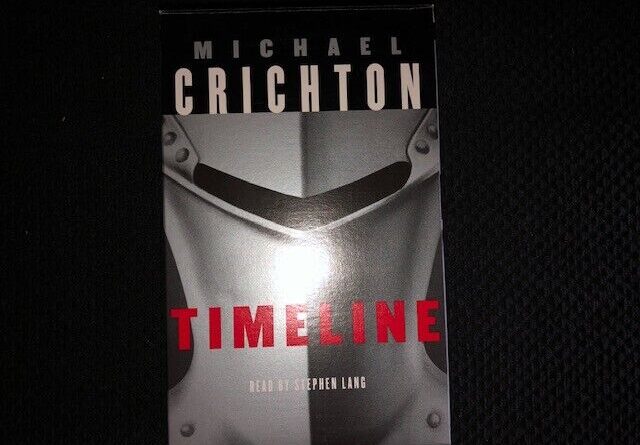 *MICHAEL CRICHTON/Audio Book/TIMELINE (on 4 Audio Cassettes)