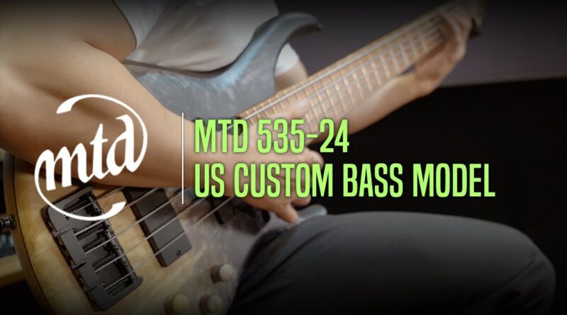 MTD 535-24 US Custom Bass Model Demo - ‘Just Grooving’ by Bassist 함윤식 (Yunsik Ham)