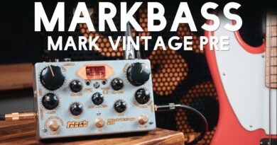 Markbass Vintage Pre bass preamp review