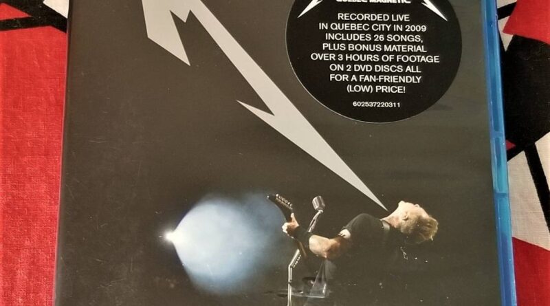 Metallica - Quebec Magnetic Blu-ray - Live Concert Film