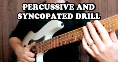 PERCUSSIVE & SYNCOPATED SLAP BASS DRILL (Intermediate Level )