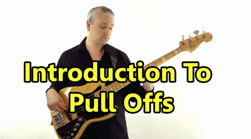 Pull Off Technique For Bass Guitar