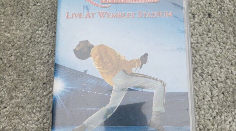 QUEEN LIVE AT WEMBLEY STADIUM 2 DVD Set Concert