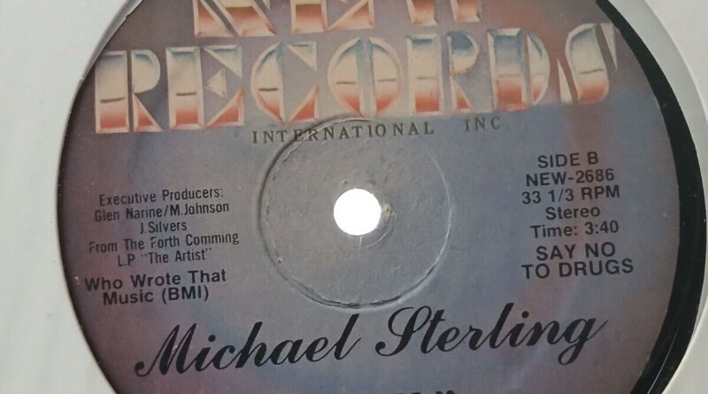 Rare Boogie Funk Michael Sterling "You" 12" Single