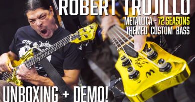 Robert Trujillo | Metallica - 72 Seasons Custom Warwick Signature Bass Reveal!