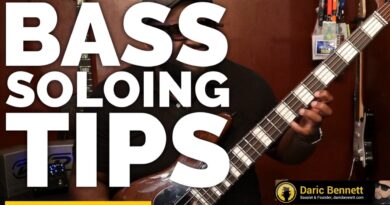 SOLO PRACTICE TIPS FOR BASS GUITAR! | 251 Progression cont'd ~ Daric Bennett's Bass Lessons