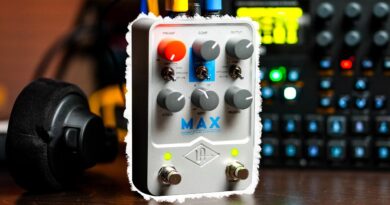 Slamming Tracks With The  UAFX Max Compressor Pedal!