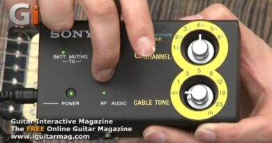 Sony DWZ B30GB Guitar & Bass Wireless System Review - Issue 16 Guitar Interactive