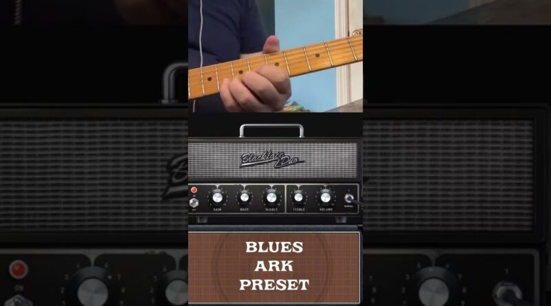 Spark Mini Amp Blues Ark Preset By Gene Petty #Shorts