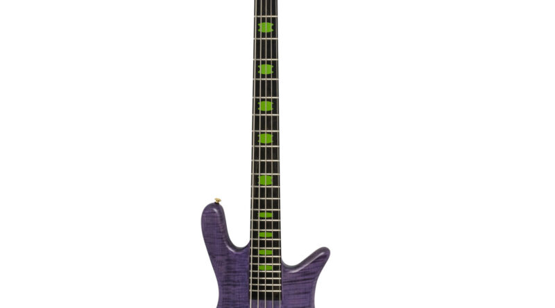 Spector Legend 5 Skyler Acord Signature Bass Guitar Violet Stain Matte