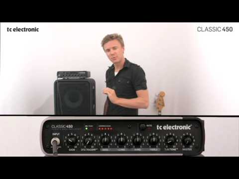 TC Electronic Classic450 bass amp Tubetone™