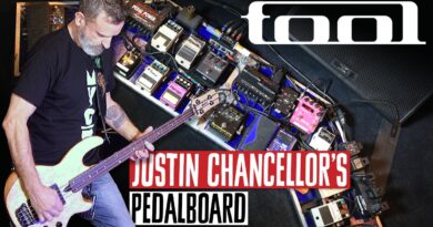 TOOL Pedalboard with Bassist Justin Chancellor