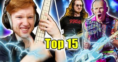 TOP 15 BEST ROCK BASS LINES AND SOLOS OF ALL TIME