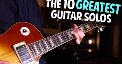 The 10 GREATEST Guitar Solos