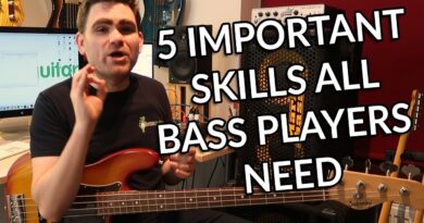 The 5 Important Skills All Bass Players Need