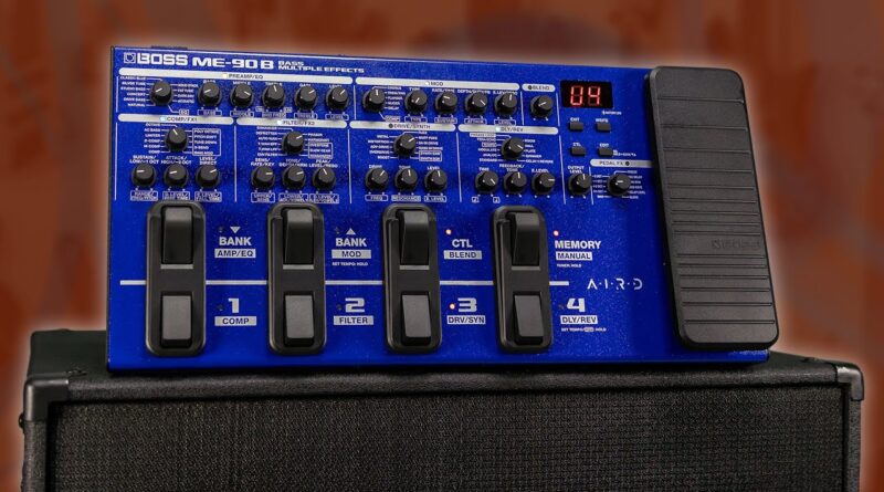 The Best Bass Multi-Effects Pedal On The Market?? AND It's Only $400??? - Boss ME90B Demo