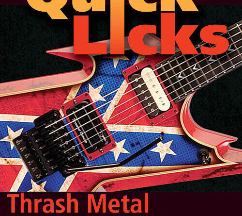 Thrash Metal Quick Licks Guitar Lesson Learn Dimebag Darrell Style Video DVD