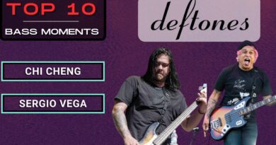 Top 10 Deftones Bass Moments (Chi Cheng, Sergio Vega) | (With tabs)