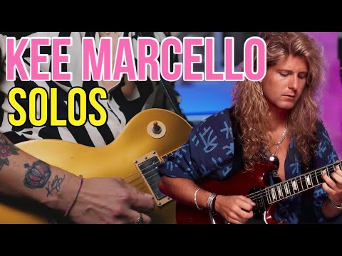 Tribute To Kee Marcello - 8 of his best solos - by Sean Danzante