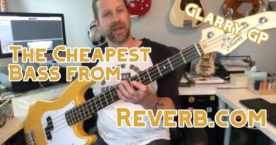 Unboxing the Cheapest Bass from Reverb.com [Glarry GP Review]