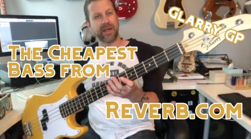 Unboxing the Cheapest Bass from Reverb.com [Glarry GP Review]