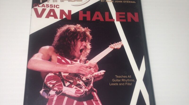 VAN HALEN PHRASE BY PHRASE Guitar Video Lessons DVD Mark John Sternal