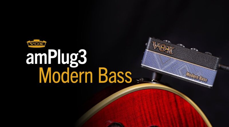 VOX amPlug3 Modern Bass headphone amp