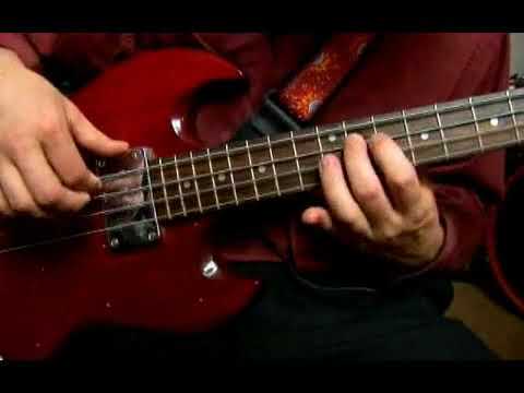 Walking Measures 9-10 of an E Flat Scale for Advanced Bass Guitar