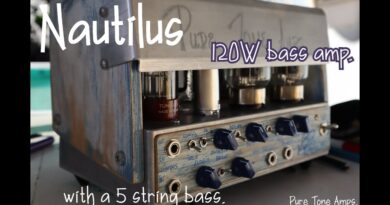 the Nautilus bass amp - 5 string bass