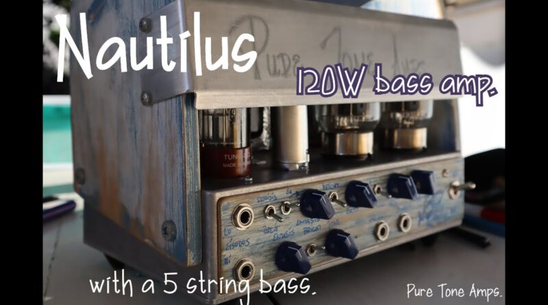 the Nautilus bass amp - 5 string bass