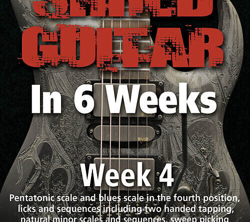 Andy James Shred Guitar in 6 Weeks Learn to Play Week 4 Lessons Video DVD